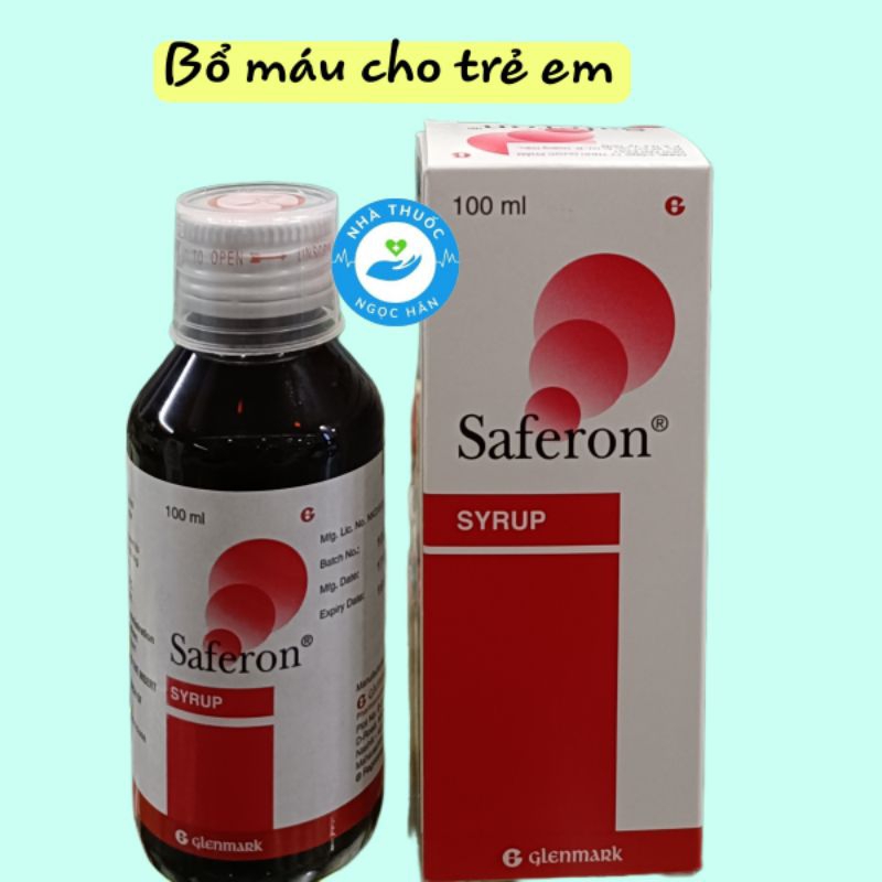 Saferon Bổ Máu Cho Cơ Thể Chai 100Ml