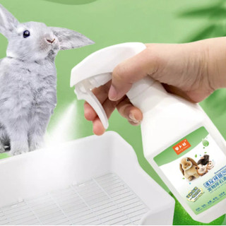 Bình xịt khử khuẩn sạch chuồng, tẩy cặn nước tiểu cho khay vệ sinh thỏ, bọ ú