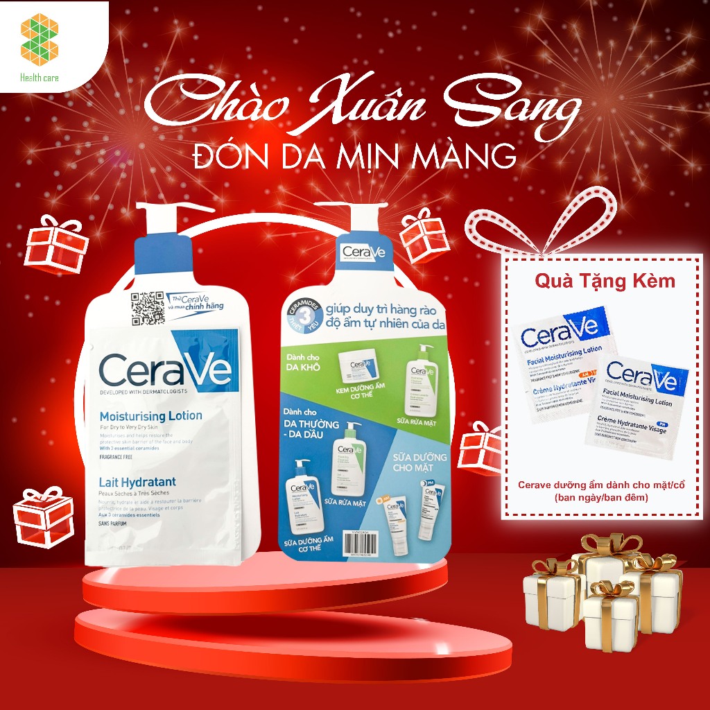 COMBO 5 Minisize kem dưỡng ẩm Cerave cho body