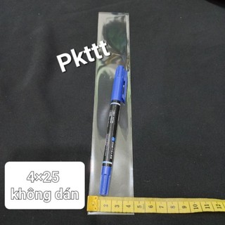 50 túi opp không dán size nhỏ (6×12/7×12/8×12/4×25/5×27)