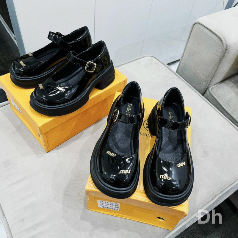 Giày búp bê quai ngang nữ chữ miu nhí