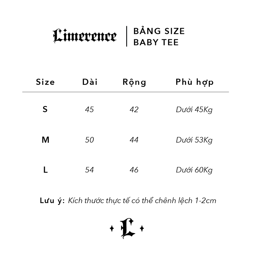 Áo thun Baby tee LIMERENCE Studio vải cotton cao cấp co giãn, dày dặn Local Brand