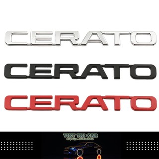Tem logo chữ nổi kia cerato - cao cấp