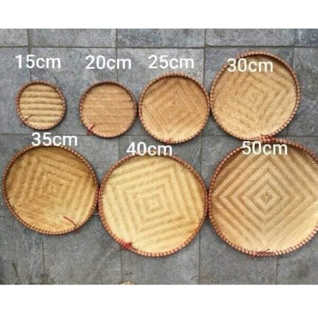 Mẹt tre trang trí -giá xưởng,phi 15 đến 60cm