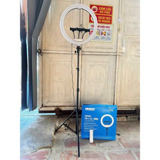 Bộ Đèn Live Stream cao cấp Size 45cm + Chân Đèn + Kẹp Điện Thoại