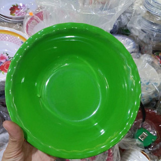 🍜🍜combo 10 cái tô nhựa xanh, loại bèo, nhiều màu