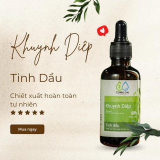 Tinh dầu khuynh diệp thiên nhiên come on 50ml đuổi muỗi đốt cho trẻ em, hương thơm tự nhiên