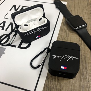 Case Tommy Chữ Ký Vỏ Bao Airpod Airpods Đựng Tai Nghe Không Dây 1 2 3 Pro 1 Pro 2