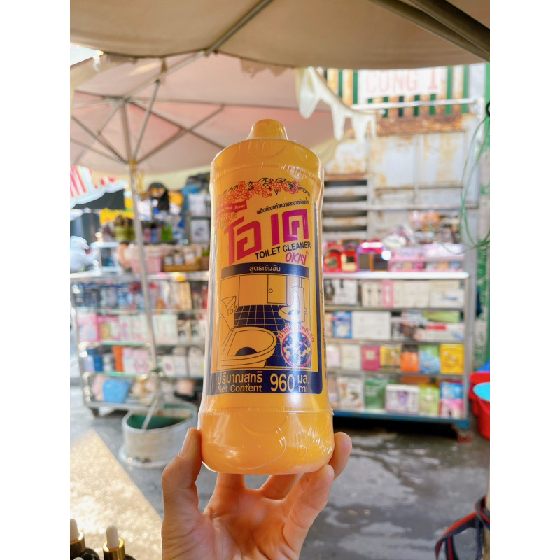 Tẩy OKay Thái lan (chính hãng) tẩy bồn cầu labo nhà tắm .