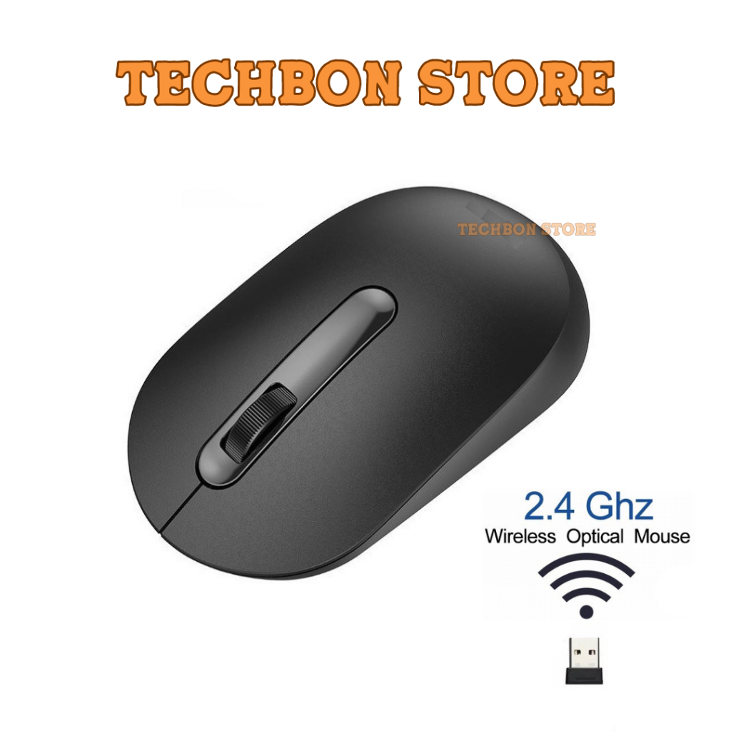 Chuột không dây G608 kết nối wireless 2.4Ghz siêu nhạy cho laptop,chất liệu nhựa ABS cao cấp TECHHIGH