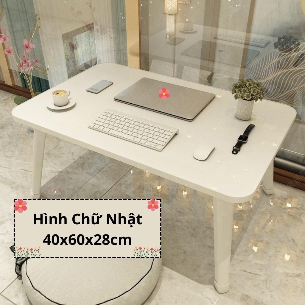 Bàn học gấp gọn ngồi bệt AHOUSE DECOR,bàn học làm việc tiện ích chân nhựa cứng 40x60cm HANG1