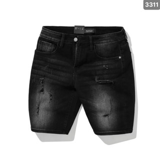 Quần jean lửng nam Mã_R3311, fom slim, gam màu đen khói rách nhẹ, nay đã trở lại với số lượng vô cùng có hạn. PAPAZI