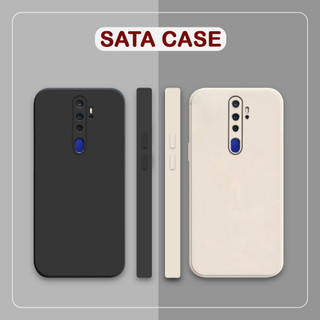 Ốp lưng Oppo A5 (2020) / A9 (2020) cạnh vuông tpu bảo vệ camera, chống bám vân tay