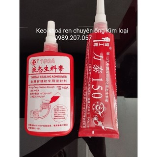 Keo dán ống kim loại sắt thép, a100, keo litai a150: ống pccc, khí nén, ống ga, ống thủy lực, .. .