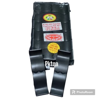 Sỉ 12 kẹp tóc 5 răng nhám màu đen (nhựa mềm)
