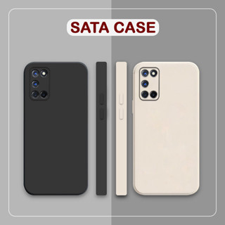  Ốp lưng Oppo A52   A92 cạnh vuông tpu bảo vệ camera chống bám vân tay 