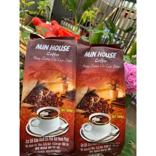 2kg cà phê rang xay đặc biệt nguyên chất pha phin đậm vị, mạnh, hậu ngọt -min house coffee