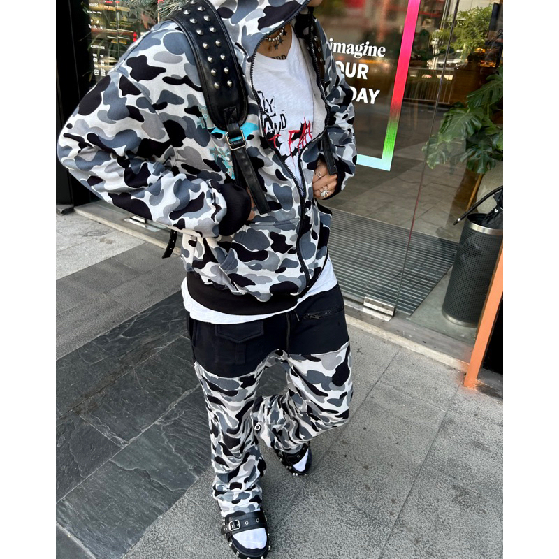 Áo khoác TF CAMO HOODZIP