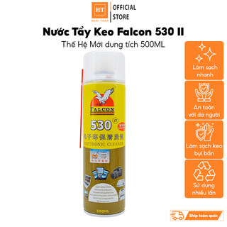 Nước tẩy rửa màn hình, keo kính, đa năng Falcon 530 II dung tích 550ml