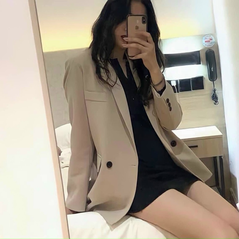 Pass áo blazer hàn form chuẩn