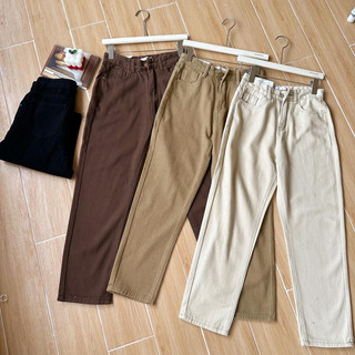 Quần jeans ống đứng 8082, Quần jeans nữ Hàn Quốc