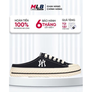 Giày sục MLB PLayBall Origin Mule New York Yankees full bill box bao check