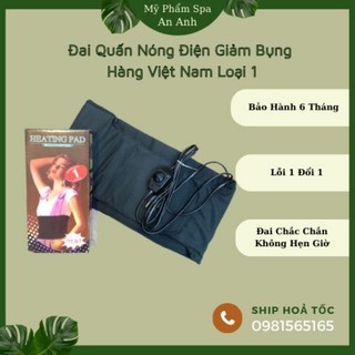 Đai quấn nóng ủ nóng điện giảm mỡ, có số chỉnh nhiệt. Hàng cty bảo hành 6 tháng