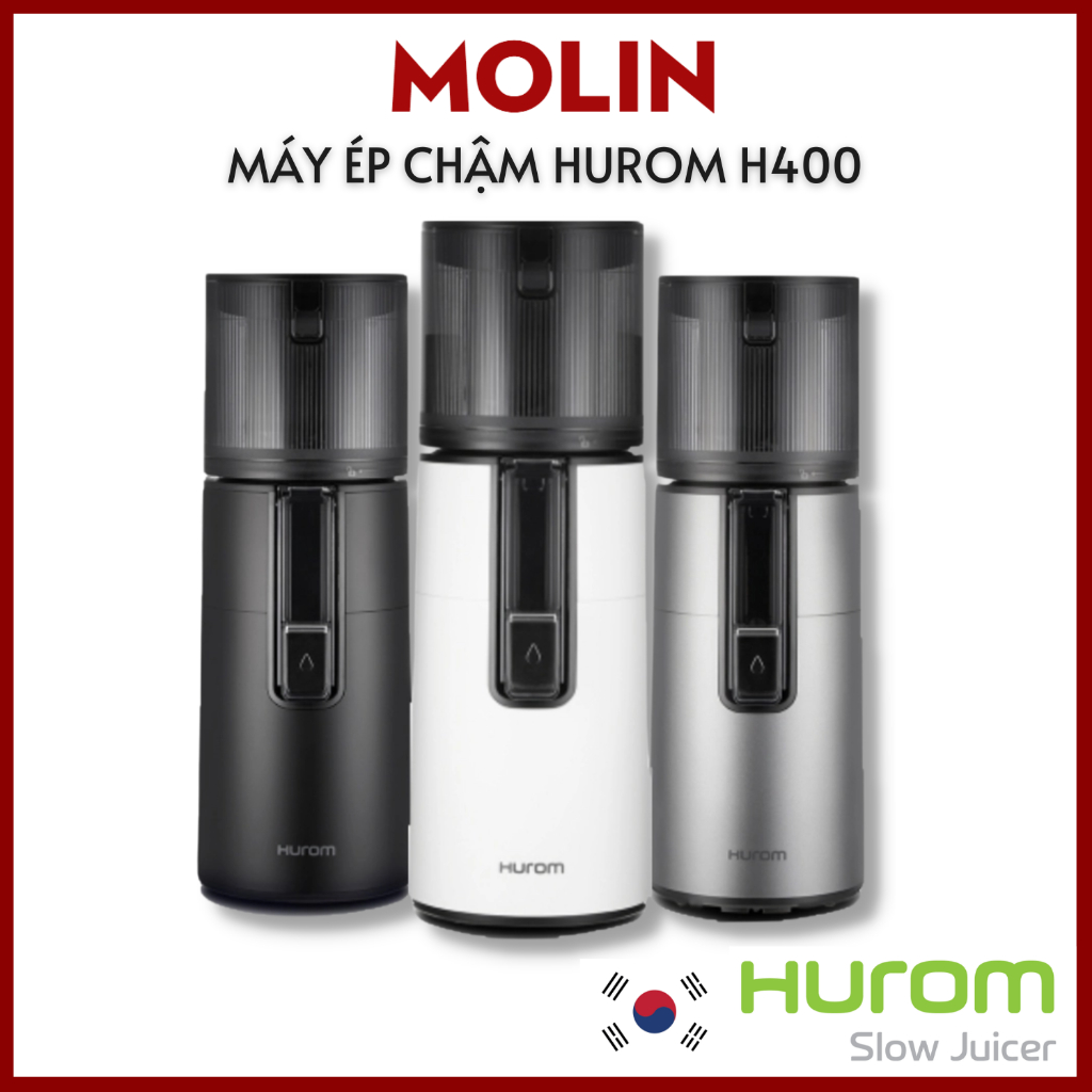 Máy ép chậm Hurom H400 Hàn Quốc Máy ép trái cây Hurom H400 Mẫu mới nhất [Bảo Hành Trọn Đời]