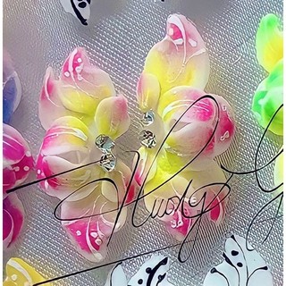 Hoa bột - hoa nail - hoa mắt mèo