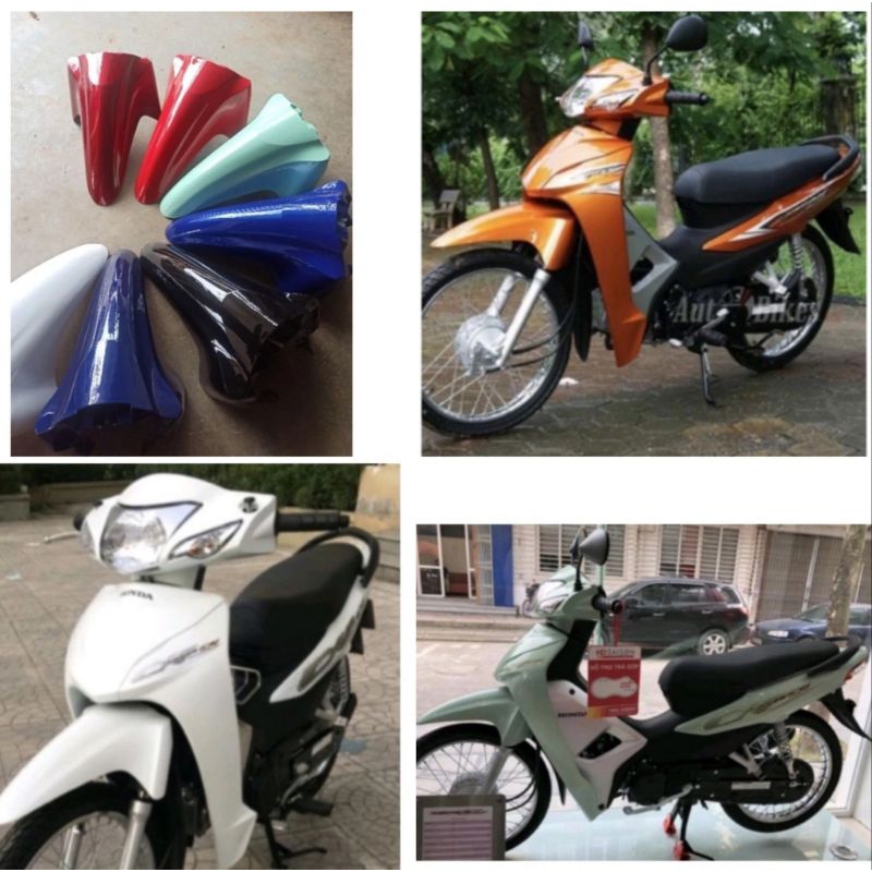 dè, chắn bùn xe máy wave 110(2017-2023) nhựa ABS cao cấp