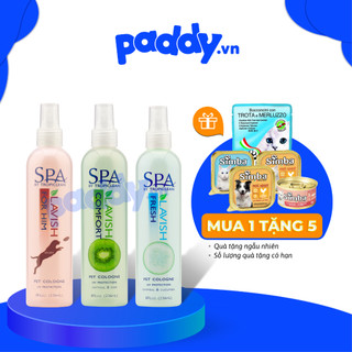 Xịt Dưỡng Lông SPA Tropiclean Cho Chó Mèo (Nhập khẩu Mỹ)