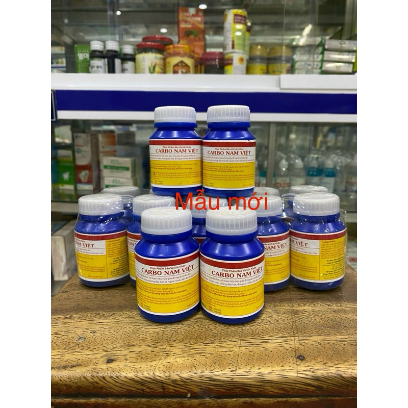 ✅Than Hoạt Carbomango / carbonamviet / Viên Tiêu Đen