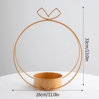 Giỏ Cắm Hoa Bằng Kim Loại