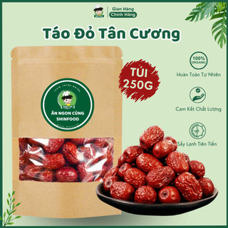 ✅ Táo Đỏ Tân Cương Sấy Khô Nguyên Quả Dưỡng Nhan, Cải Thiện Giấc Ngủ Tốt Cho Sức Khỏe Túi 250g