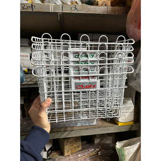 Giỏ xe đạp Chaly (tặng kèm ốc nẹp)