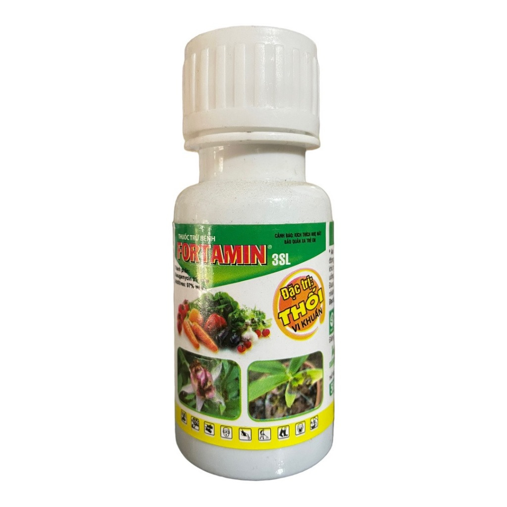 FOTAMIN: Chống Thối thân, thối búp, thối rễ hoa lan và các loại cây trồng khác. (chai 50ml)