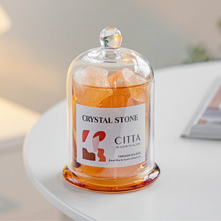 Set khuyếch tán tinh dầu Chillme SRYSTAL STONE đá thạch anh hương Tresor In Love Cam trái cây ngọt ngào -  BKTCT1