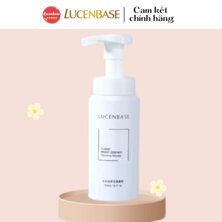 Sữa rửa mặt dành cho da khô Lucenbase Glossy Bright 150ml