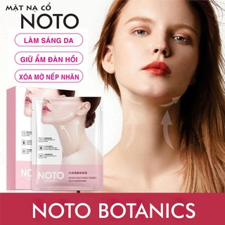 Mặt nạ cổ dưỡng trắng và làm mờ nếp nhăn, dưỡng ẩm, săn chắc da vùng cổ