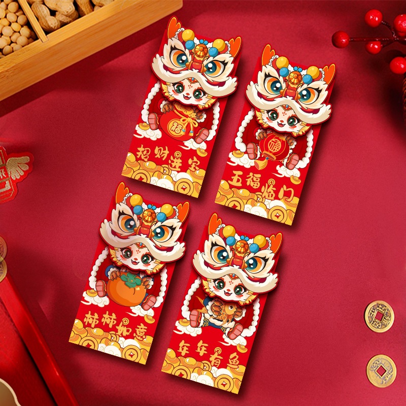 BAO LÌ XÌ TẾT, phong bao lì xì tết 2024, tết GIÁP THÌN