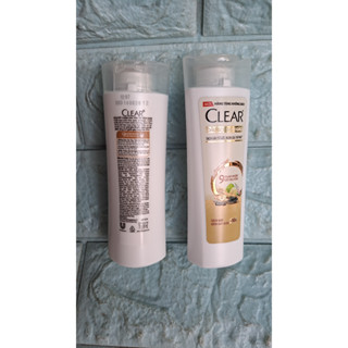 Chai dầu gội du lịch cho nữ Clear thảo dược
