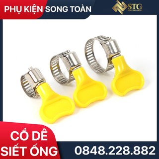 Cổ dê & quai dê - có tay vặn xoay 360 độ dễ dàng lắp đặt chắc chắn - chất liệu inox giá rẻ