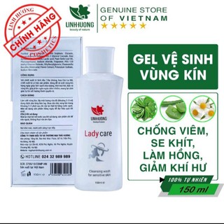 Dung dịch vệ sinh phụ nữ. Rửa phụ khoa Ladycare Linh
