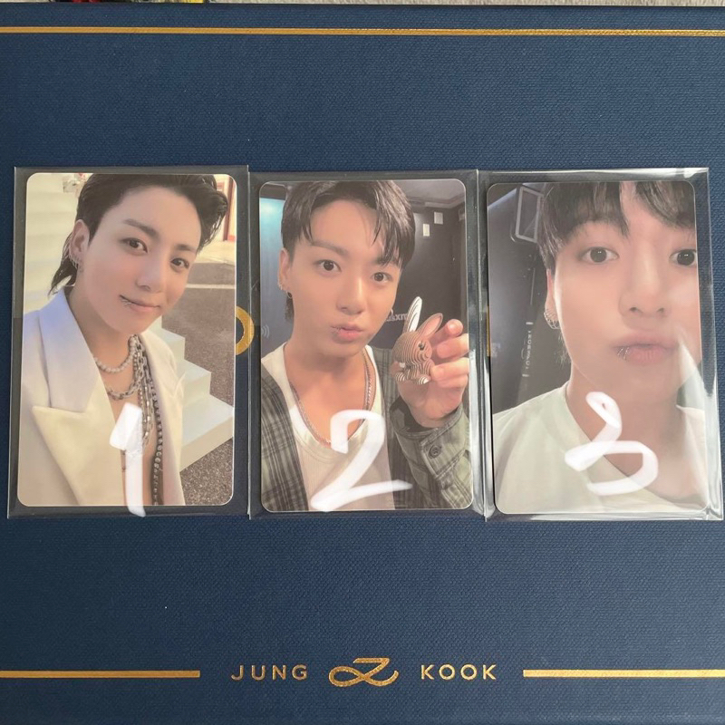 Ảnh thẻ Jungkook PVC Đợt 2 - Jungkook Golden Photocard