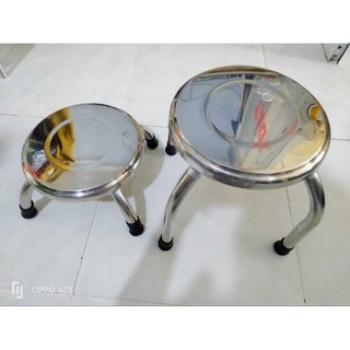 Ghế đôn cao 30cm & cao 15cm cao cấp tại xưởng sản xuất, chắc chắn bền inox 201