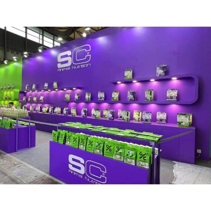 Hạt thức ăn cho mèo SC NUTRITION tốt cho đường ruột mix chà bông hoặc topping đông khô NHÍM XÙ PETSHOP