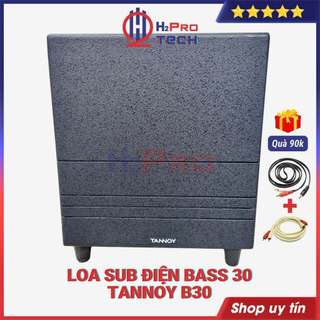 Loa Sub Điện Bass 30 TANNOY 350W Nhập Malai - Tặng Dây AV, Loa Sub Hầm Siêu Trầm Cao Cấp -H2Pro Tech