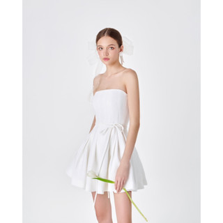 Đầm cúp ngực dự tiệc dáng xoè - Julie dress - RED BEAN