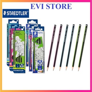 Bút chì staedtler 1182b / chì 2b đức 118 noris school pencil