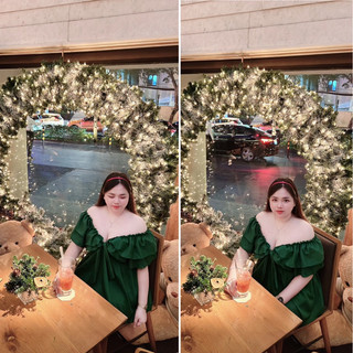 [BigSize 65-90kg]Áo trễ vai thắt dây